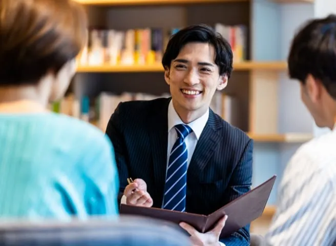 担当の方の対応が丁寧で助かっています